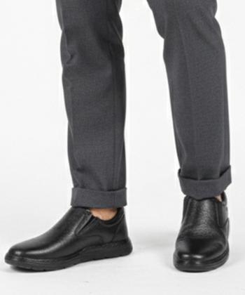 كفش مردانه چرم طبيعي مونو مدل J5536