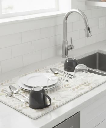 دستمال آشپزخانه یک رو حوله نمک مدل پولکی کد 905029