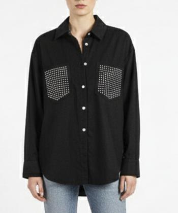 شوميز آستین بلند زنانه پیرکاردین مدل SHTS9212096