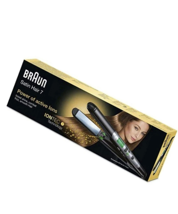 اتوی مو براون مدل ساتین هیر 7 38 وات آیونیک مدل BRST710E