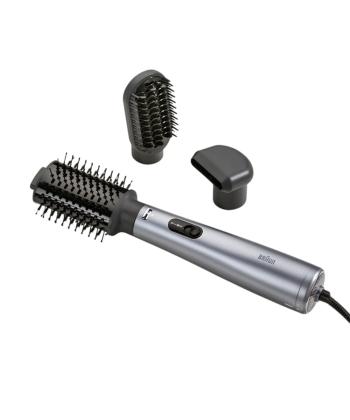حالت دهنده مو براون مدل ایر استایل 1000 وات 38 میلی متر آیونیک بلک & گری مدل BRAS430E