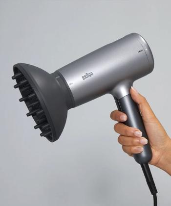 سشوار براون مدل اچ دی 2200 وات سوپر آیونیک بلک مدل BRHD435E