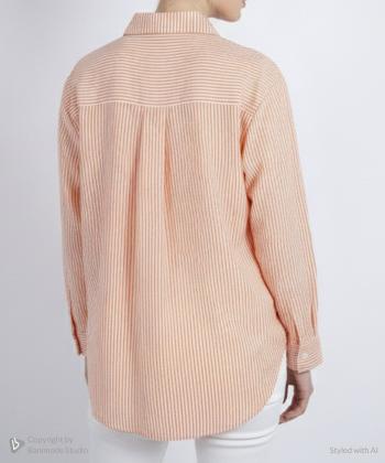 شومیز آستین بلند زنانه جوتی جینز مدل 53731319