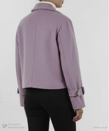 پالتو  فوتر کوتاه زنانه نارین مد کد 803