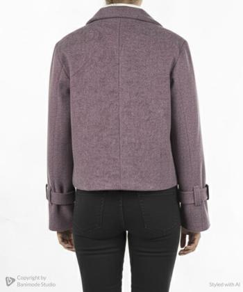 پالتو فوتر کوتاه زنانه نارین مد کد 803