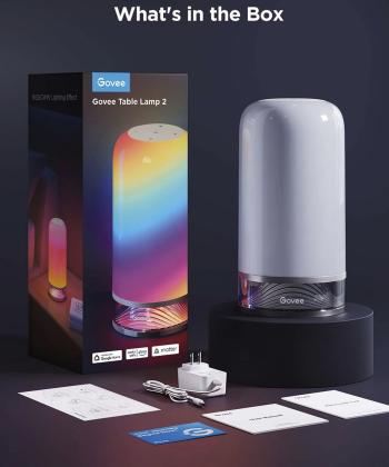 تخفیف چراغ هوشمند روميزي گووي مدل Govee Table Lamp 2 H6022