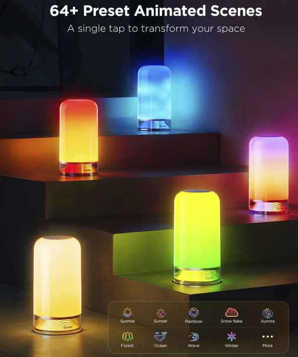 چراغ هوشمند روميزي گووي مدل Govee Table Lamp 2 H6022