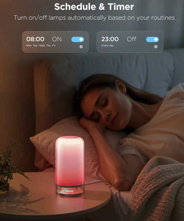 چراغ هوشمند روميزي گووي مدل Govee Table Lamp 2 H6022
