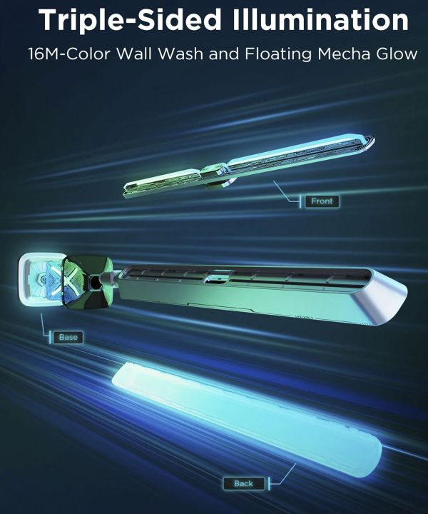 چراغ رومیزی هوشمند گیمینگ گووی مدل Govee Gaming Light Bars Pro H8048