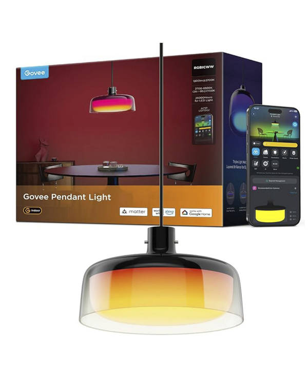 چراغ آویز هوشمند 30 سانتی گووی Govee Pendant Light H60C1