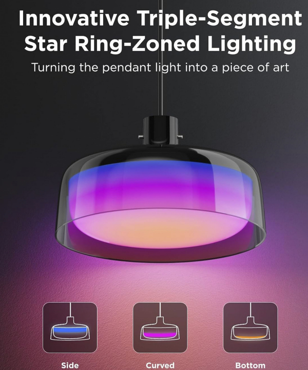 چراغ آویز هوشمند 30 سانتی گووی Govee Pendant Light H60C1