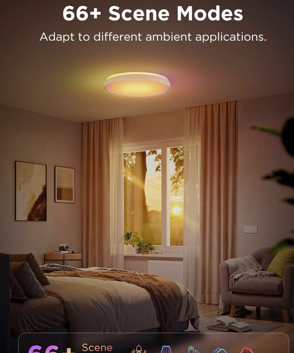 چراغ سقفي هوشمند 38 سانتي گووي Govee Smart Ceiling Light Pro H60A6