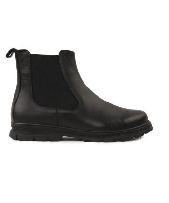 نیم بوت مردانه چرم طبیعی دنیلی  مدل آسپاد