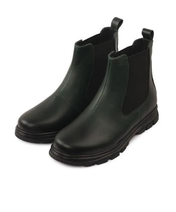 نیم بوت مردانه چرم طبیعی دنیلی  مدل آسپاد