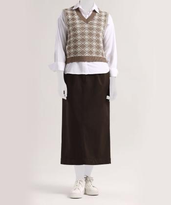 دامن بلند زنانه سارك مدل 1345024