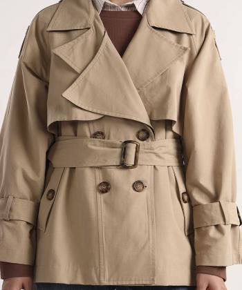 بارانی کوتاه زنانه سارک مدل 1395078