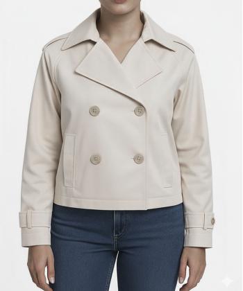 بارانی کوتاه زنانه تولیکا مدل 72542