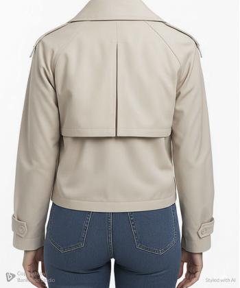 بارانی کوتاه زنانه تولیکا مدل 72542