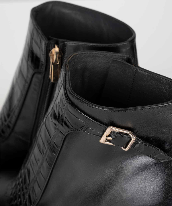 نیم بوت زنانه چرم مشهد Mashad Leather 