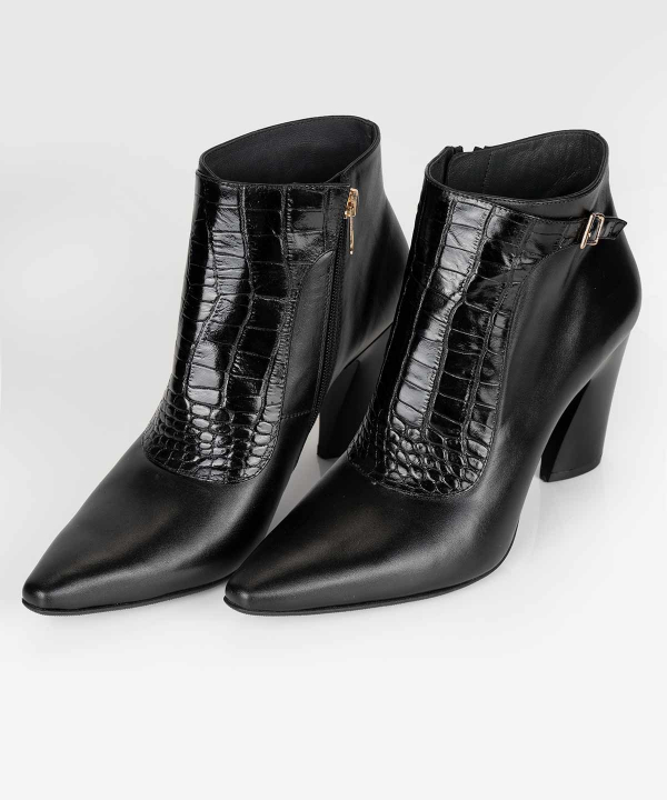 نیم بوت زنانه چرم مشهد Mashad Leather 