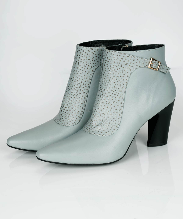 نیم بوت زنانه چرم مشهد Mashad Leather مدل J2422