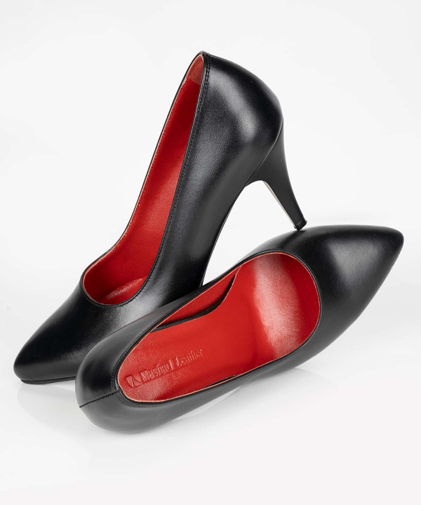 کفش زنانه پاشنه بلند چرم مشهد Mashad Leather 