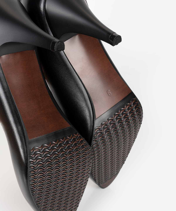 کفش زنانه پاشنه بلند چرم مشهد Mashad Leather 