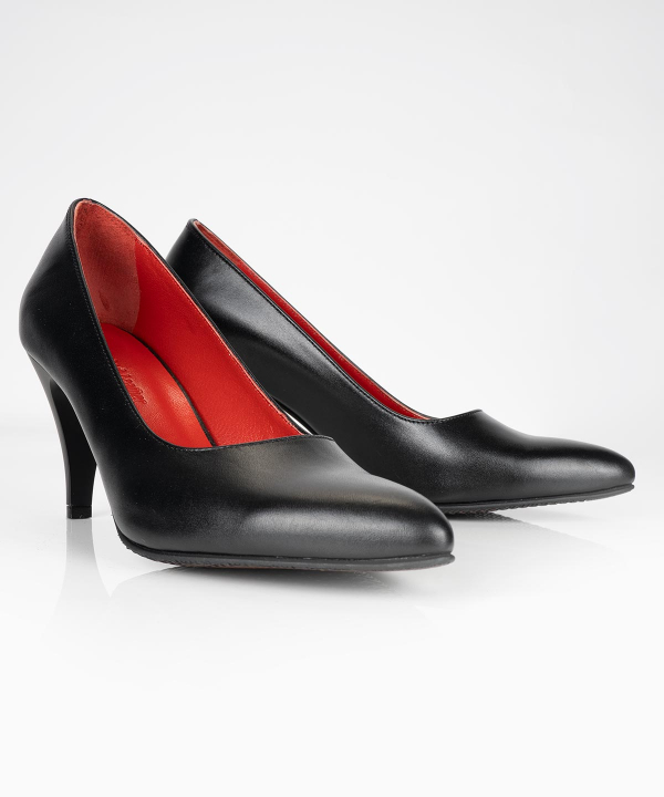 کفش زنانه پاشنه بلند چرم مشهد Mashad Leather 