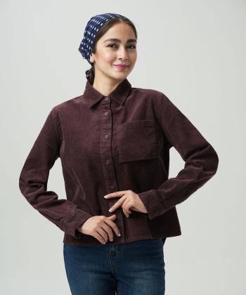 شومیز آستین بلند زنانه جوتی جینز مدل 53731611