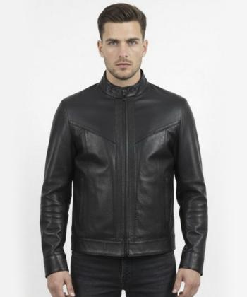 كت مردانه چرم طبيعي نوين چرم مدل بوگدان