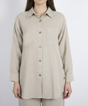 شومیز آستین بلند زنانه شندی مدل 9163