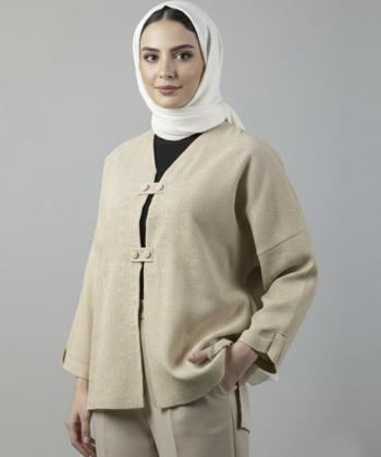 مانتو کوتاه زنانه نارین مد مدل 701