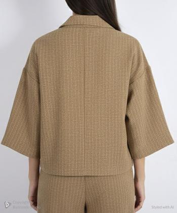 کت پارچه ای زنانه نارین مد مدل 740