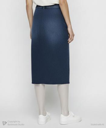 دامن جين زنانه توليكا مدل 81130