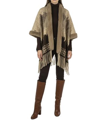 پانچو بافت زنانه فلاويا مدل W1314828PC