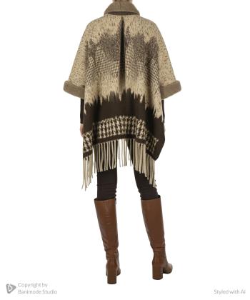 پانچو بافت زنانه فلاويا مدل W1314828PC