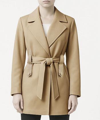 بارانی کوتاه زنانه مانگ مدل 7643022081