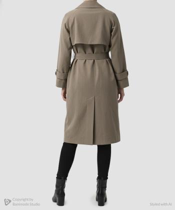 بارانی بلند زنانه تولیکا مدل 72547