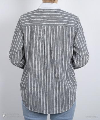 شومیز آستین بلند زنانه نیواریا مدل 50981160