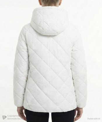 کاپشن کلاه دار زنانه جوتی جینز مدل 53722601