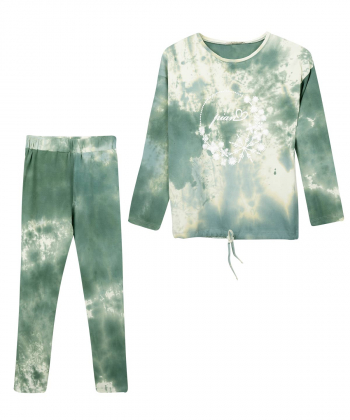 ست تیشرت و شلوار دخترانه پیانو Piano کد 1633