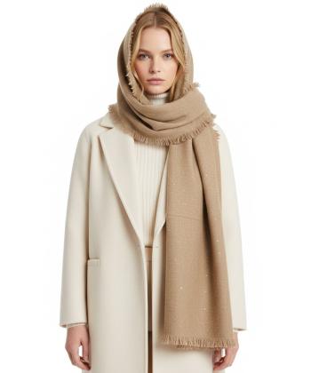 شال بافت زنانه نوولاشال كد 55261