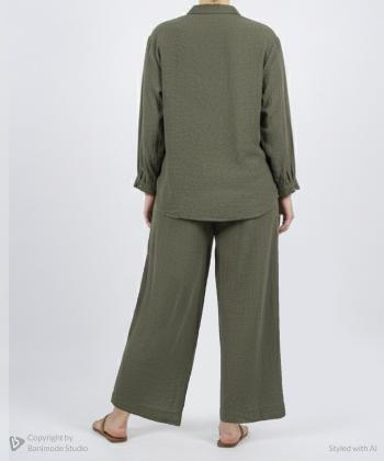 ست مانتو و شلوار زنانه نارین مد مدل 611