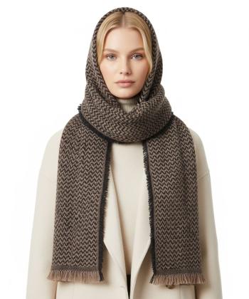 شال موهر زنانه نوولاشال كد 55268