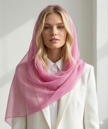 شال حریر زنانه نوولا شال مدل 55234