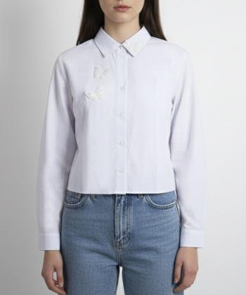 شومیز آستین بلند زنانه نیواریا مدل 50981084