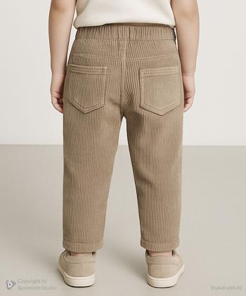 شلوار مخمل کبریتی پسرانه ملورینا مدل 423181