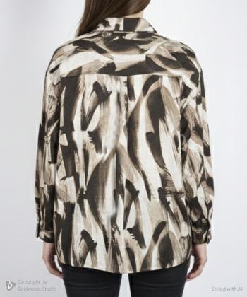 شوميز آستین بلند زنانه زیلان مدل 00220410196