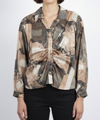 شوميز آستین بلند زنانه زیلان مدل 00220410188