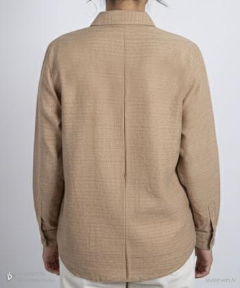 شومیز آستین بلند زنانه نارین مد مدل 53700702